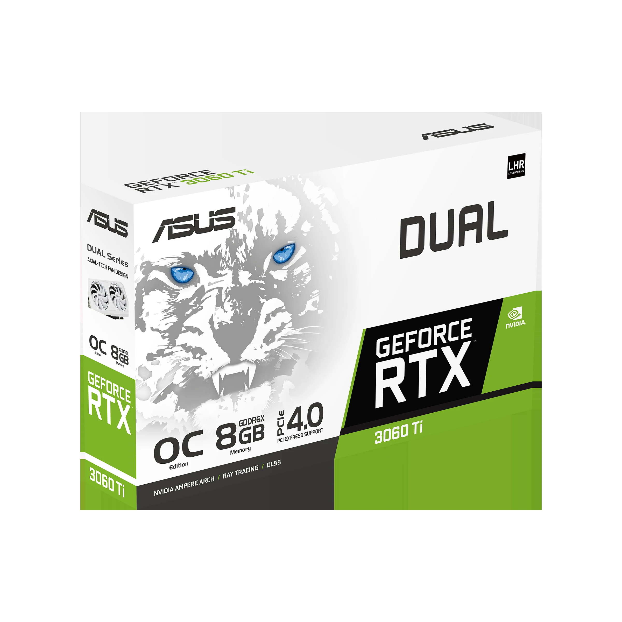 VGA ASUS Dual GeForce RTX 3060 Ti White Edition 8GB - GDDR6X - NEW