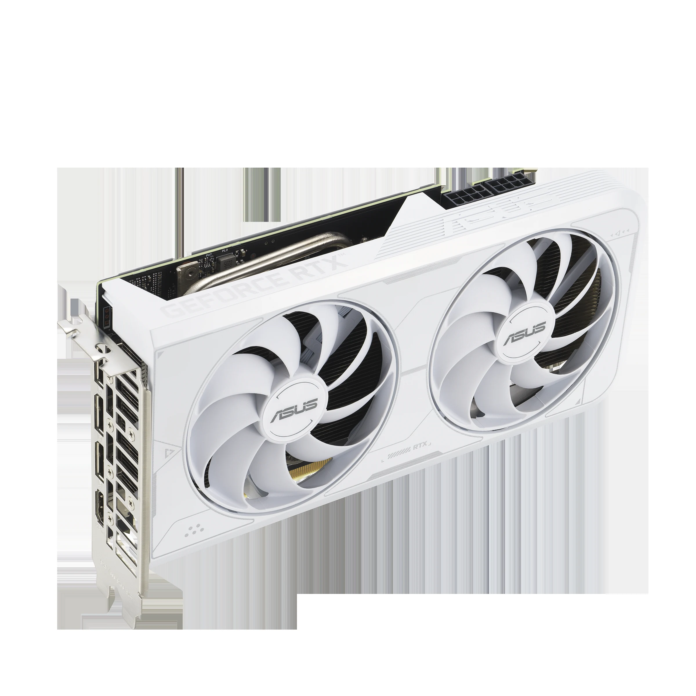 VGA ASUS Dual GeForce RTX 3060 Ti White OC Edition 8GB - GDDR6X - NEW