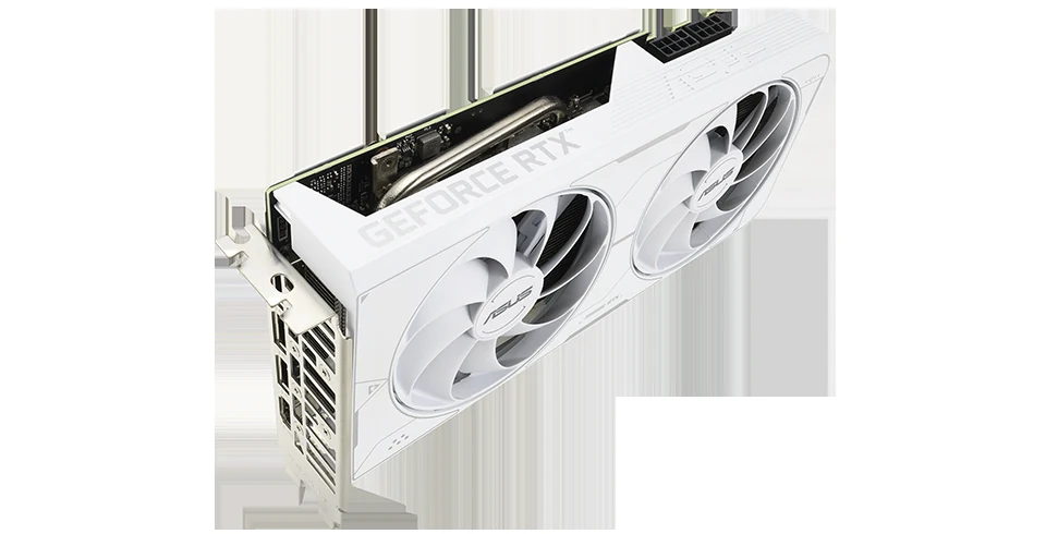 VGA ASUS Dual GeForce RTX 3060 Ti White OC Edition 8GB - GDDR6X - NEW