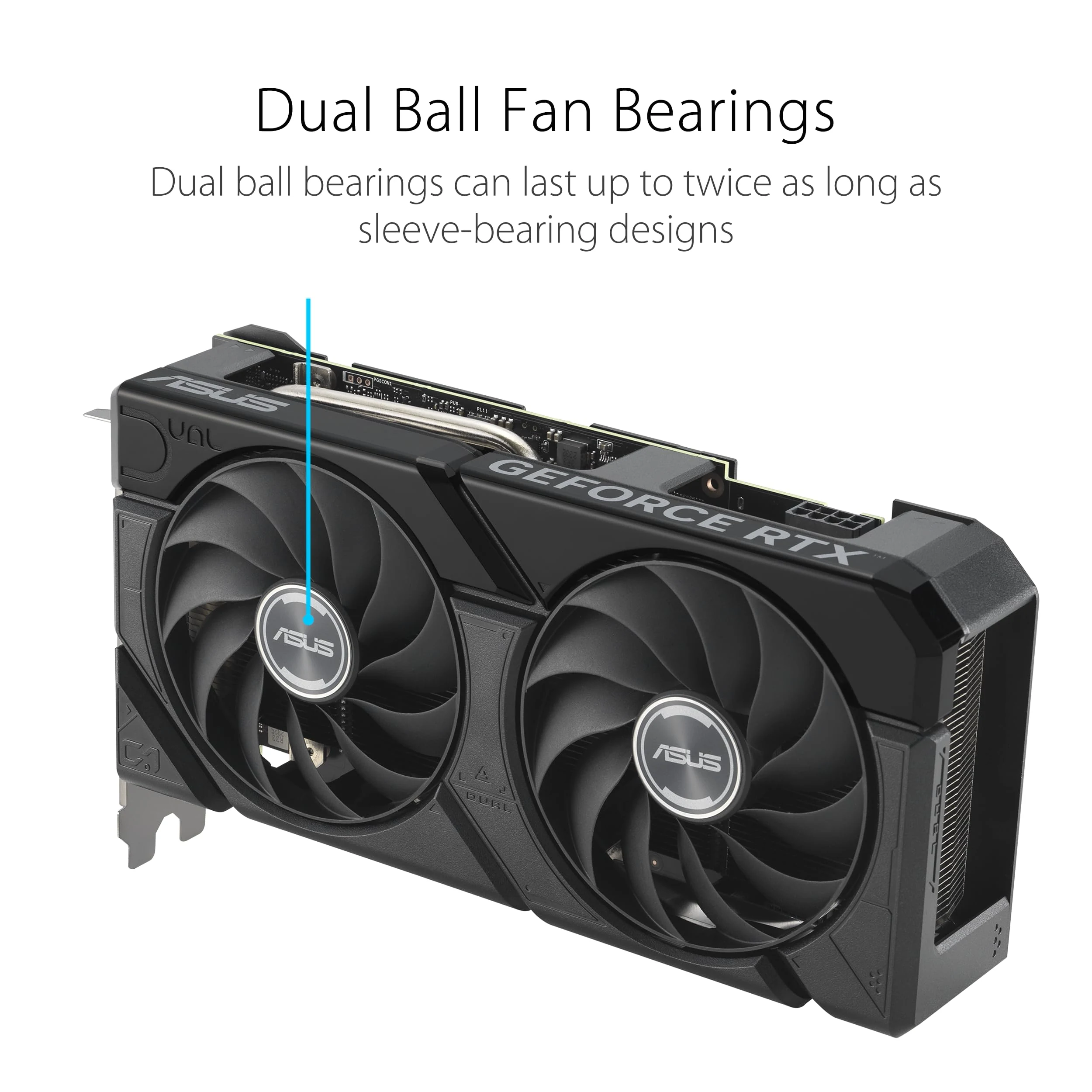 VGA ASUS Dual GeForce RTX 4060 Ti EVO 16GB - GDDR6 - NEW
