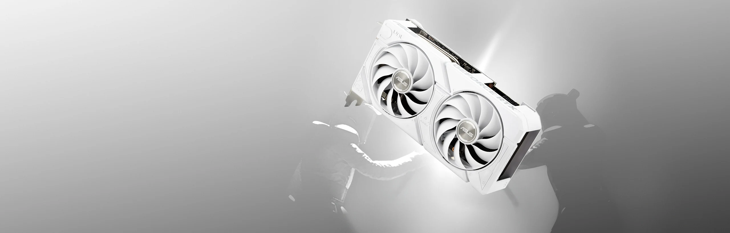 VGA ASUS Dual GeForce RTX 4060 Ti EVO White 8GB - GDDR6 - NEW
