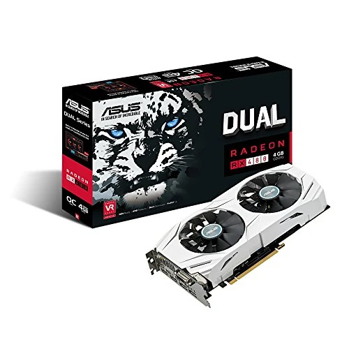 VGA ASUS Dual Radeon RX 480 OC Edition 8GB - GDDR5 - NEW