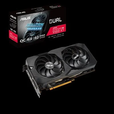 VGA ASUS Dual Radeon RX 5500 XT EVO OC 4GB - GDDR6 - NEW