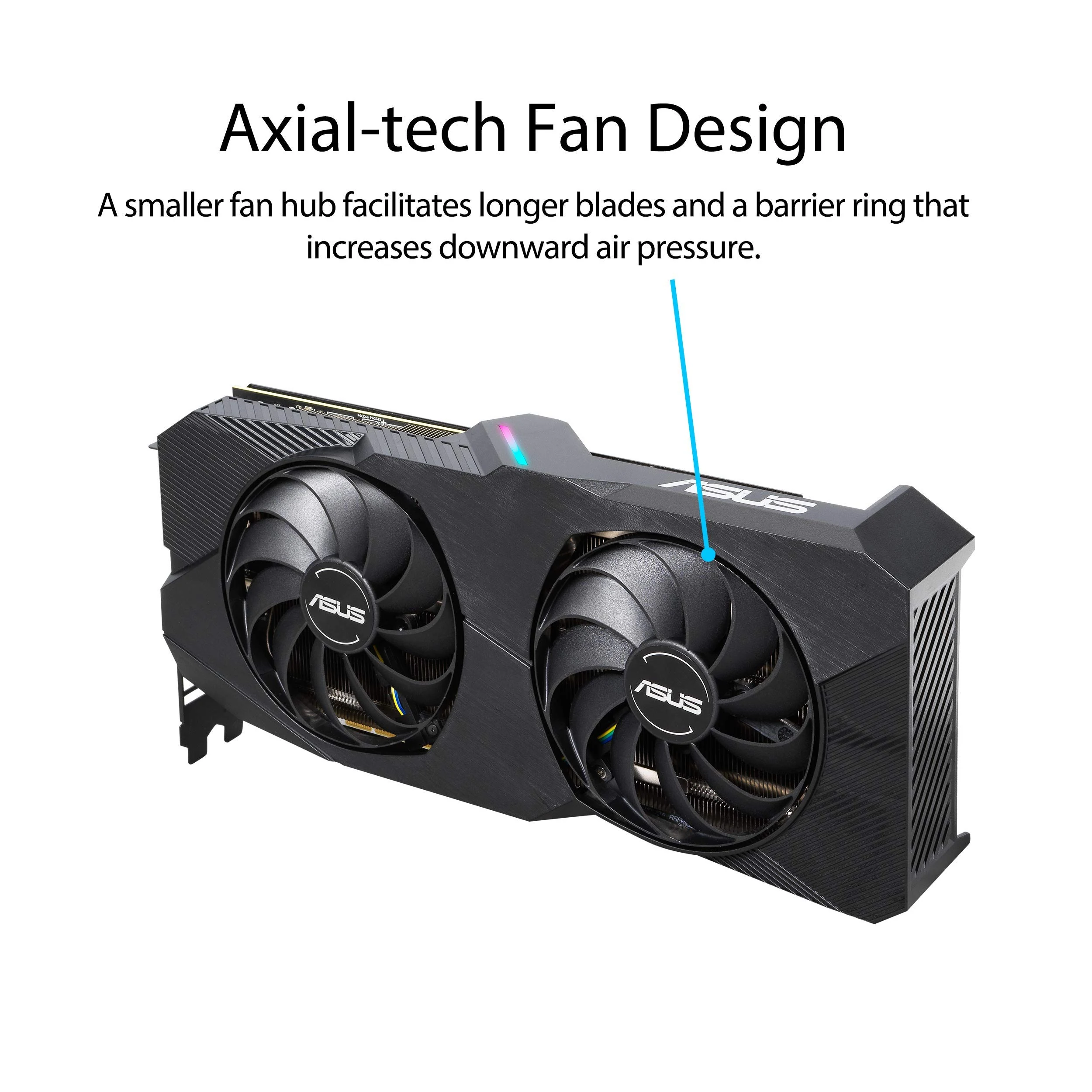 VGA ASUS Dual Radeon RX 5600 XT EVO OC Edition 6GB - GDDR6 - NEW