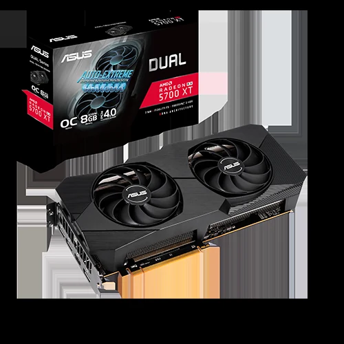 VGA ASUS Dual Radeon RX 5700 EVO OC Edition 8GB - GDDR6 - NEW