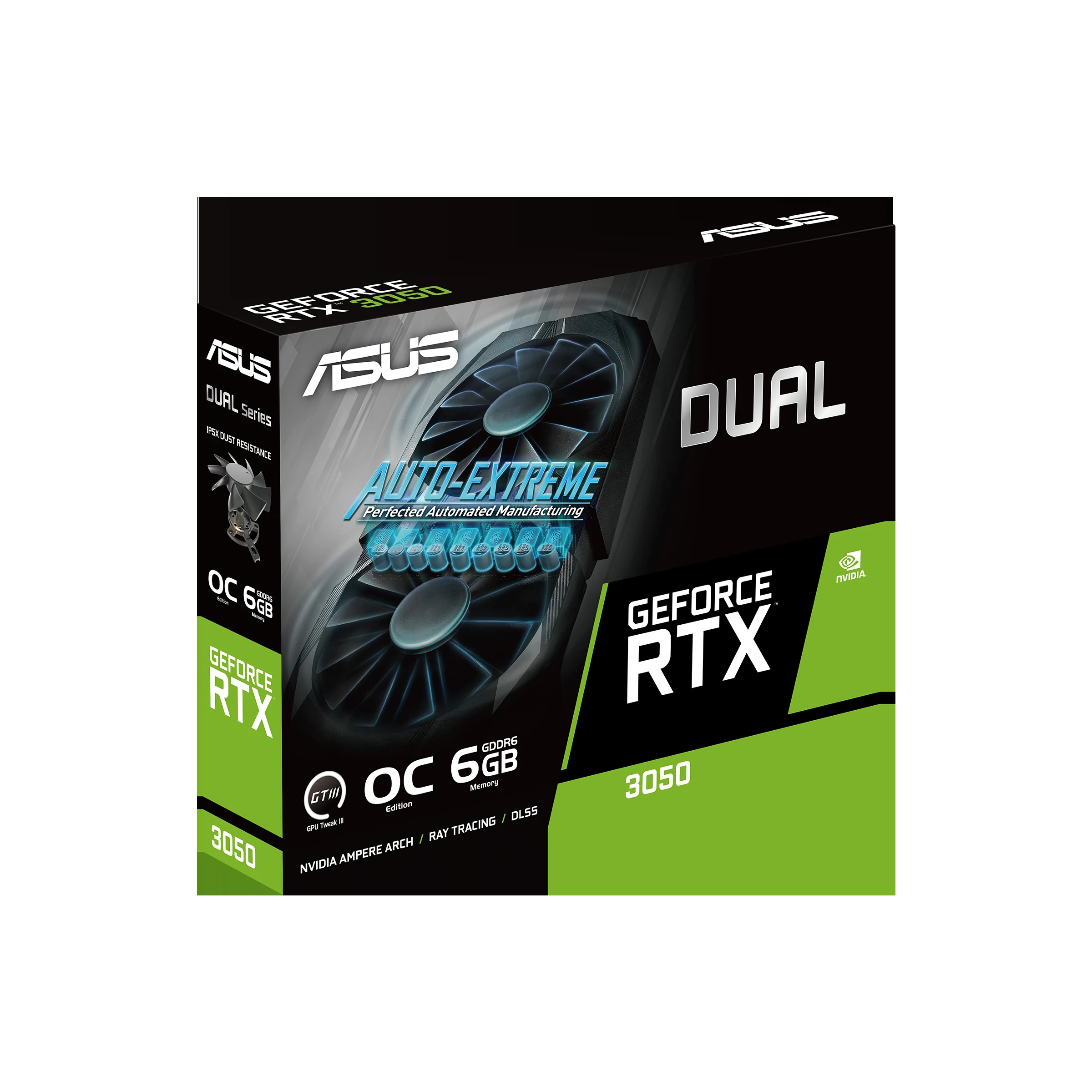 VGA ASUS DUAL RTX 3050 6GB - GDDR6 - NEW