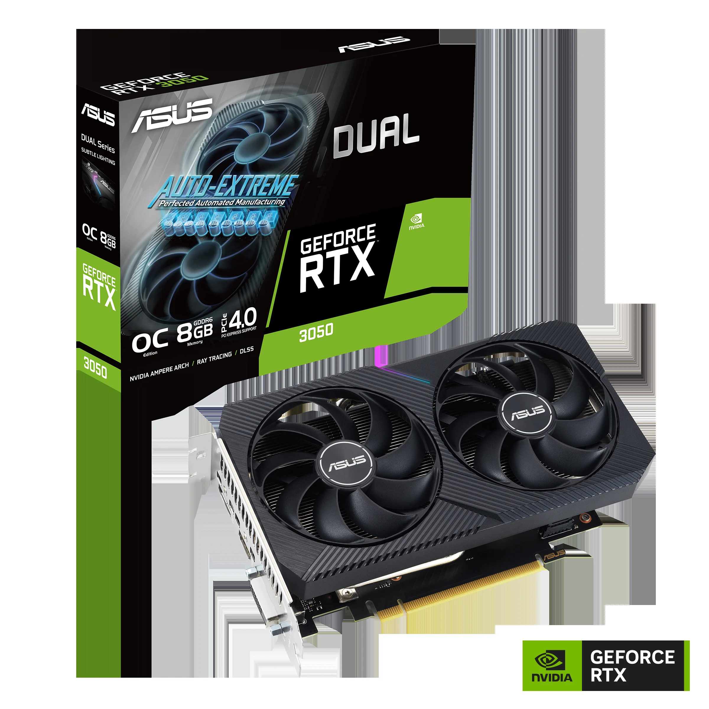 VGA ASUS DUAL RTX 3050 SI V2 OC 8GB - GDDR6 - NEW