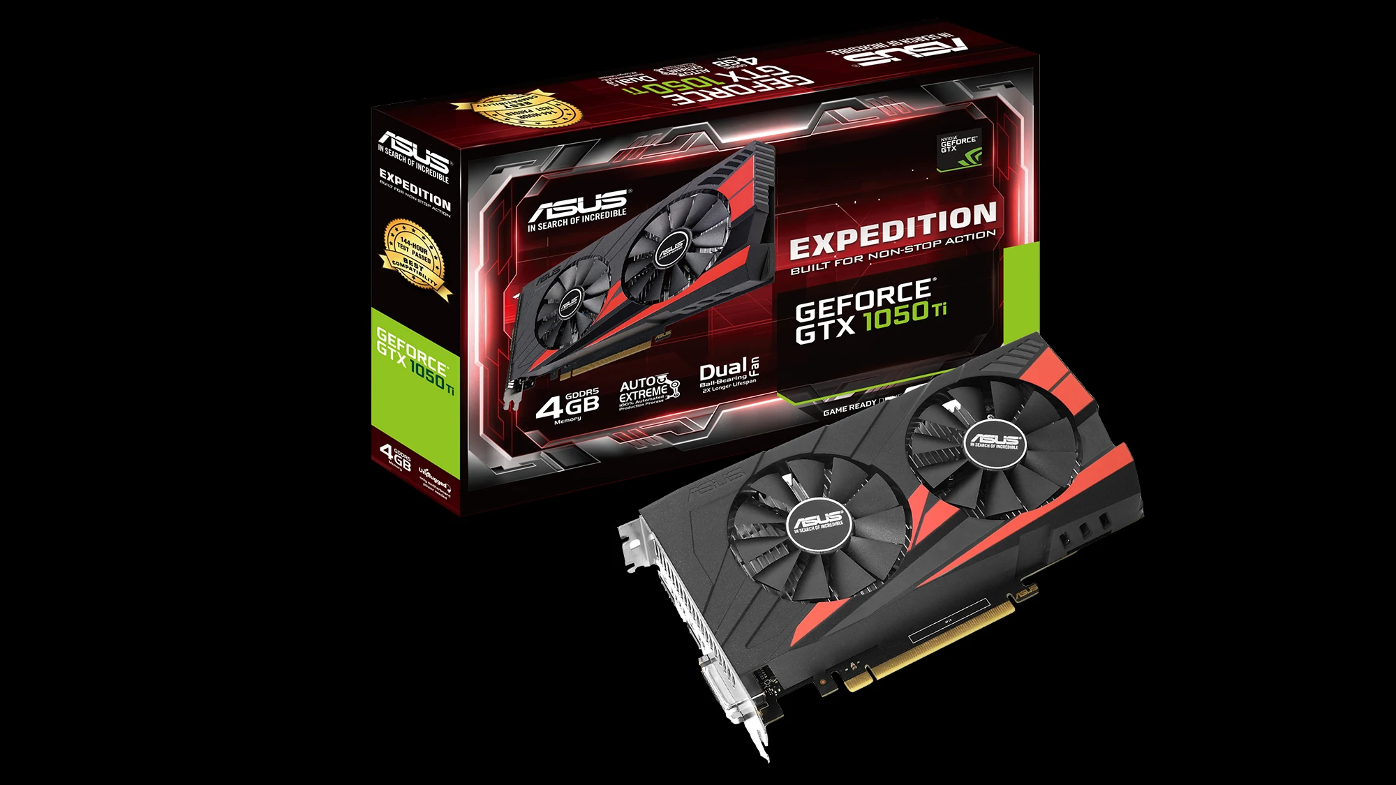 VGA ASUS Expedition GeForce GTX 1050 2GB - GDDR5 - NEW