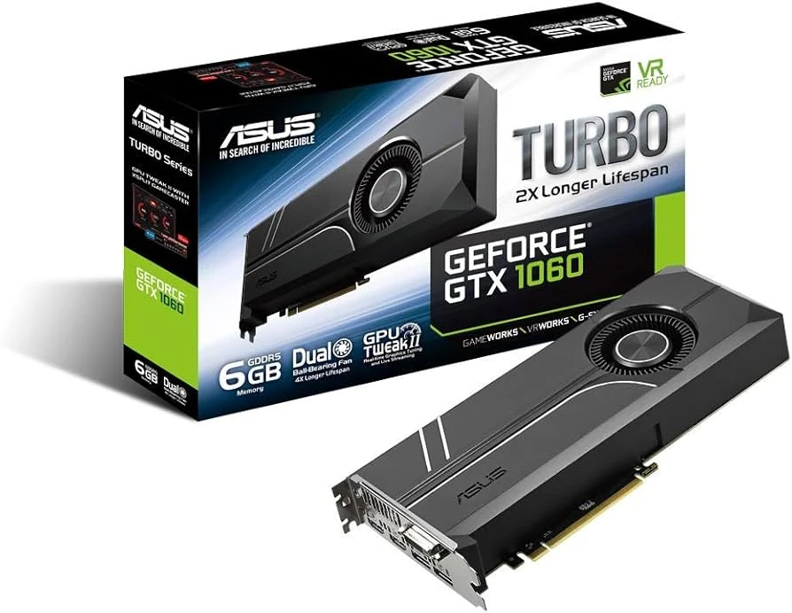 VGA ASUS Expedition GeForce GTX 1060 6GB OC Edition - GDDR5 - NEW