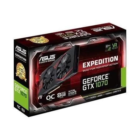 VGA ASUS Expedition GeForce GTX 1070 OC Edition 8GB - GDDR5 - NEW