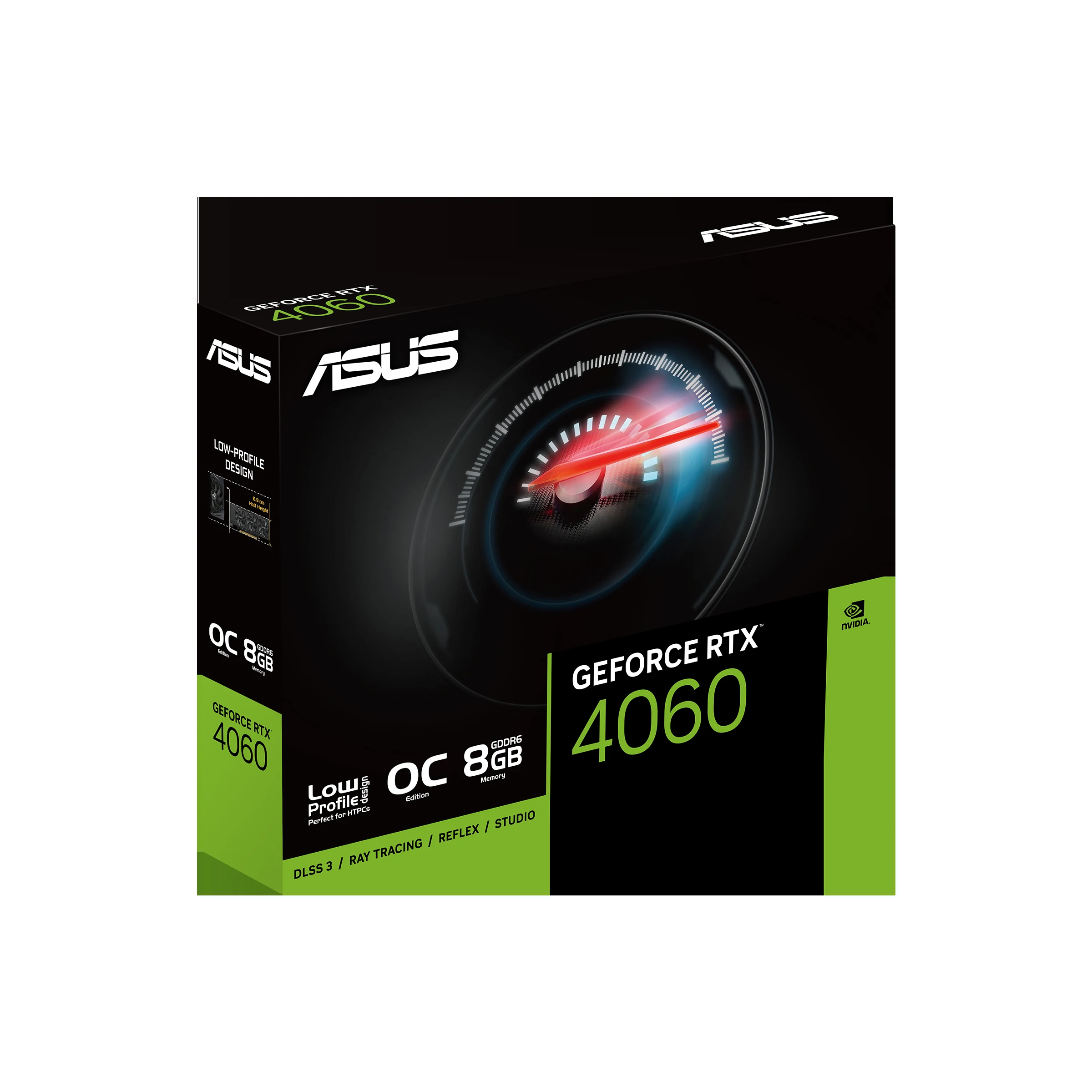 VGA ASUS GeForce RTX 4060 LP BRK 8GB - GDDR6 - NEW