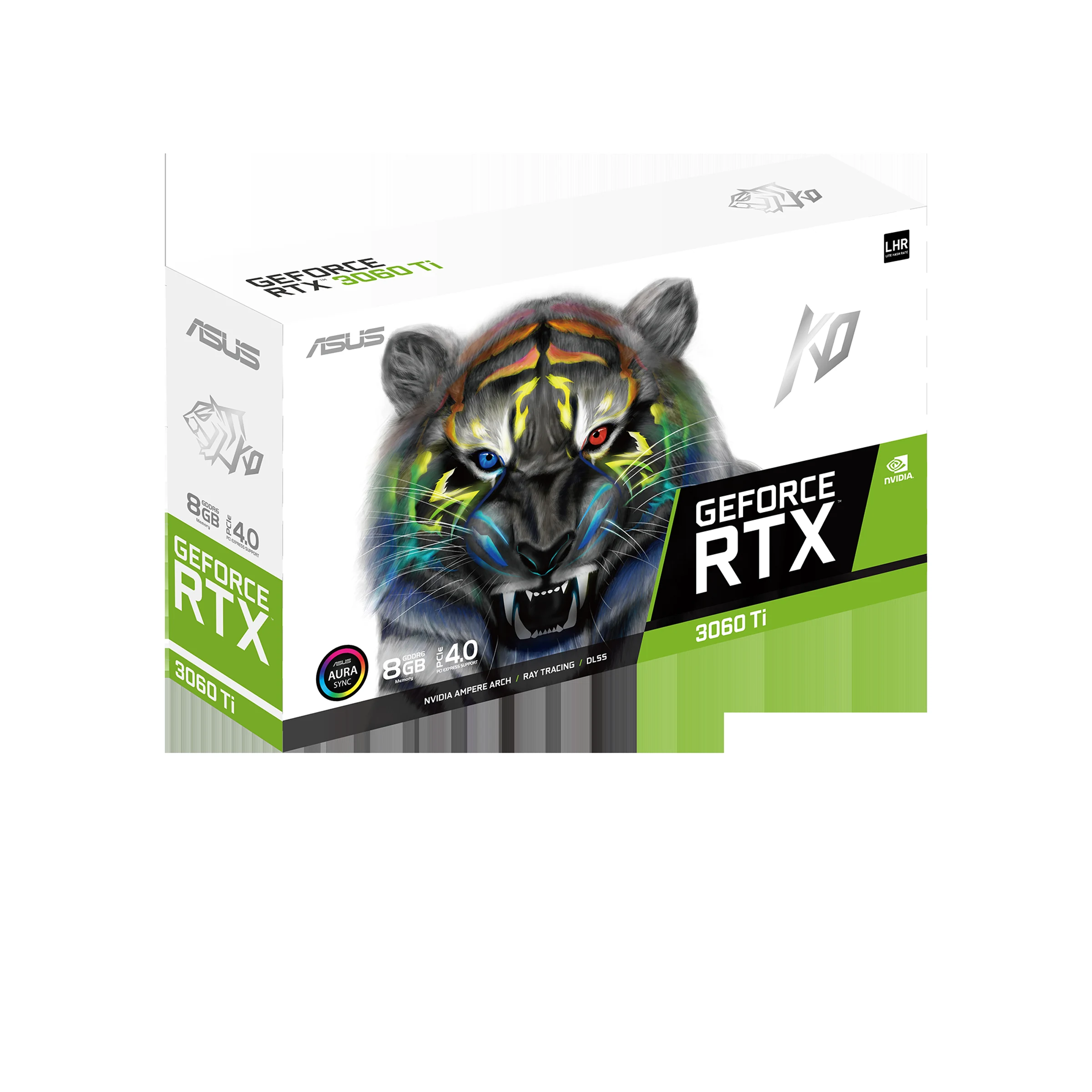 VGA ASUS KO GeForce RTX 3060 Ti 8GB - GDDR6 - NEW