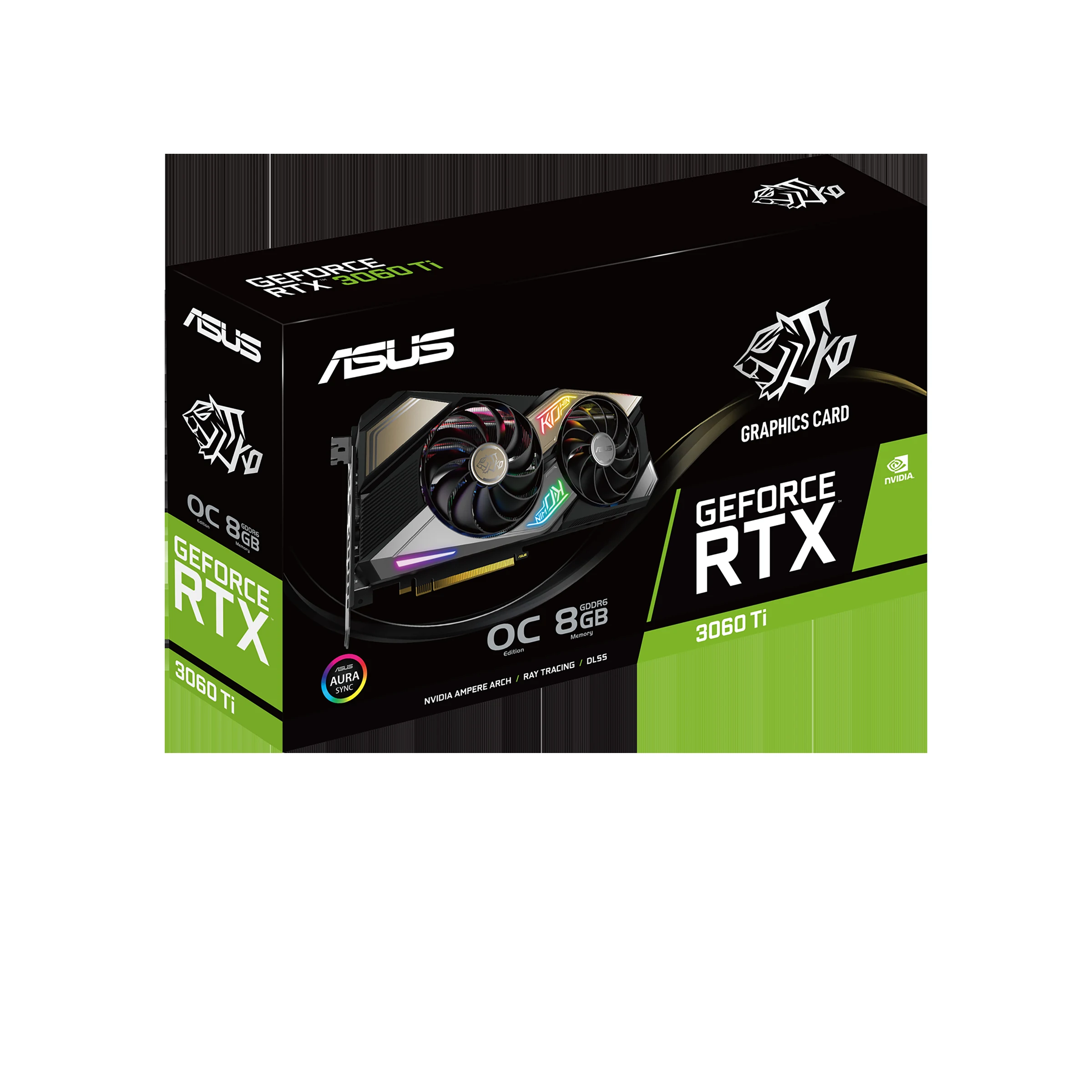 VGA ASUS KO GeForce RTX 3060 Ti OC Edition 8GB - GDDR6 - NEW