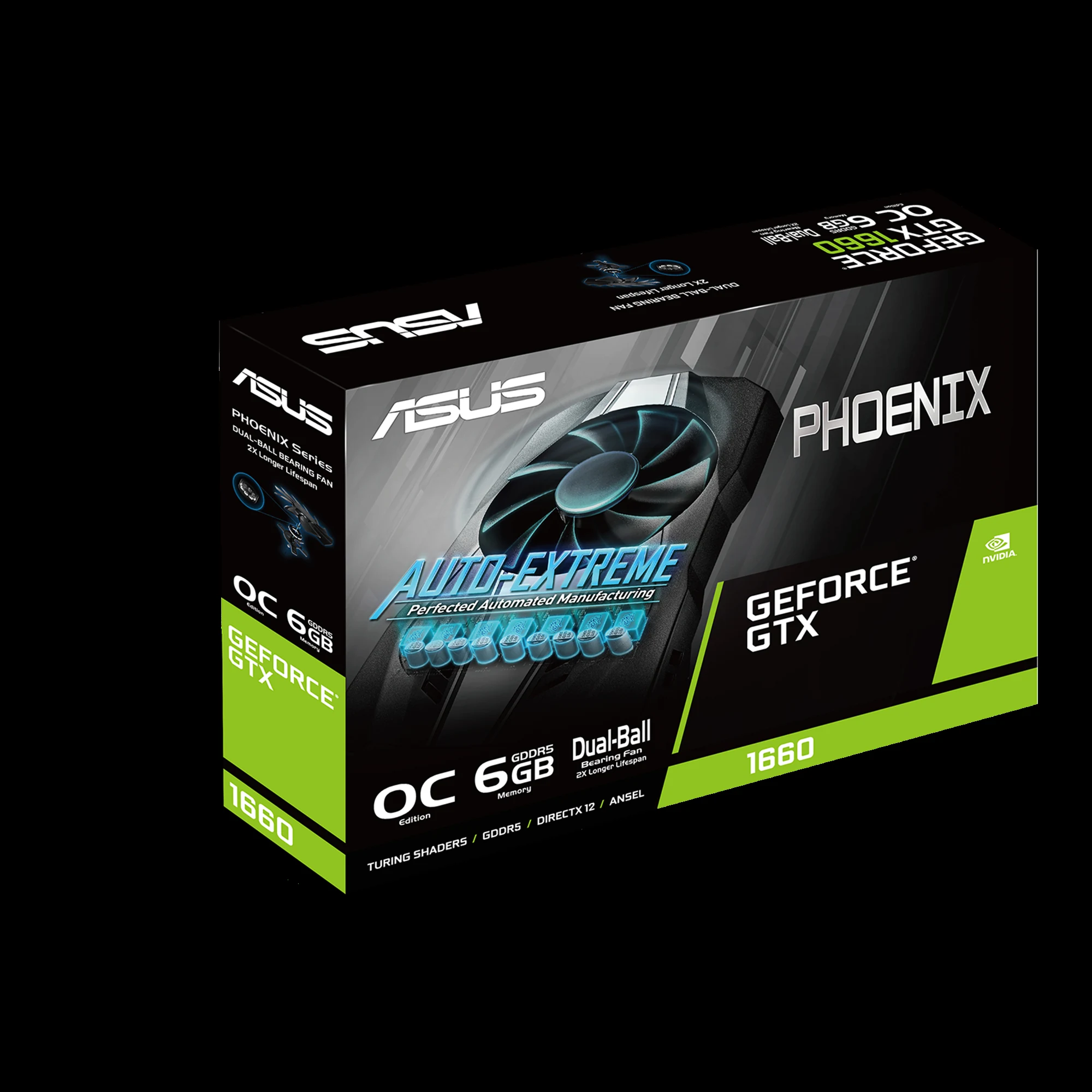 VGA ASUS Phoenix GeForce GTX 1660 OC Edition 6GB - GDDR5 - NEW