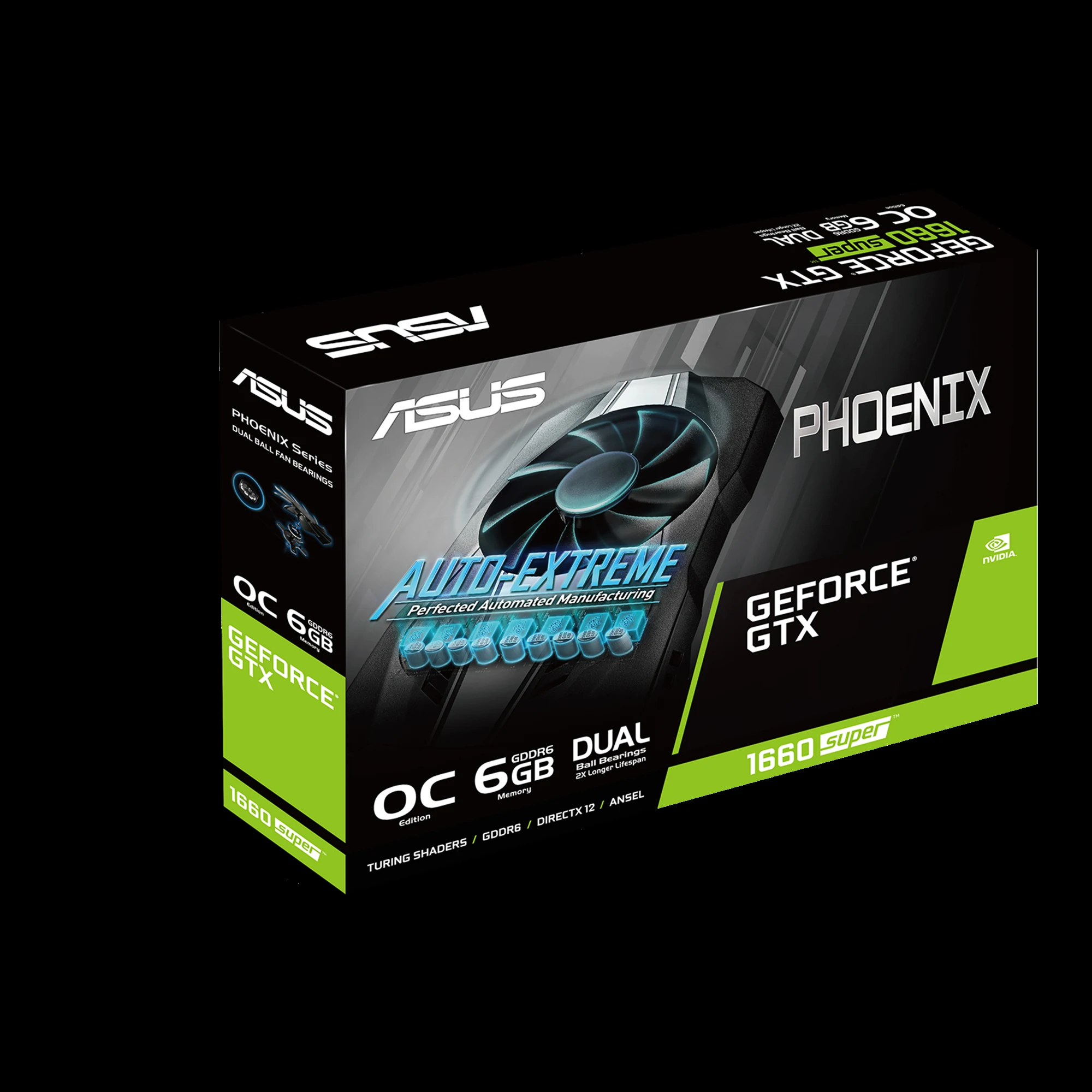 VGA ASUS Phoenix GeForce GTX 1660 SUPER OC Edition 6GB - GDDR6 - NEW