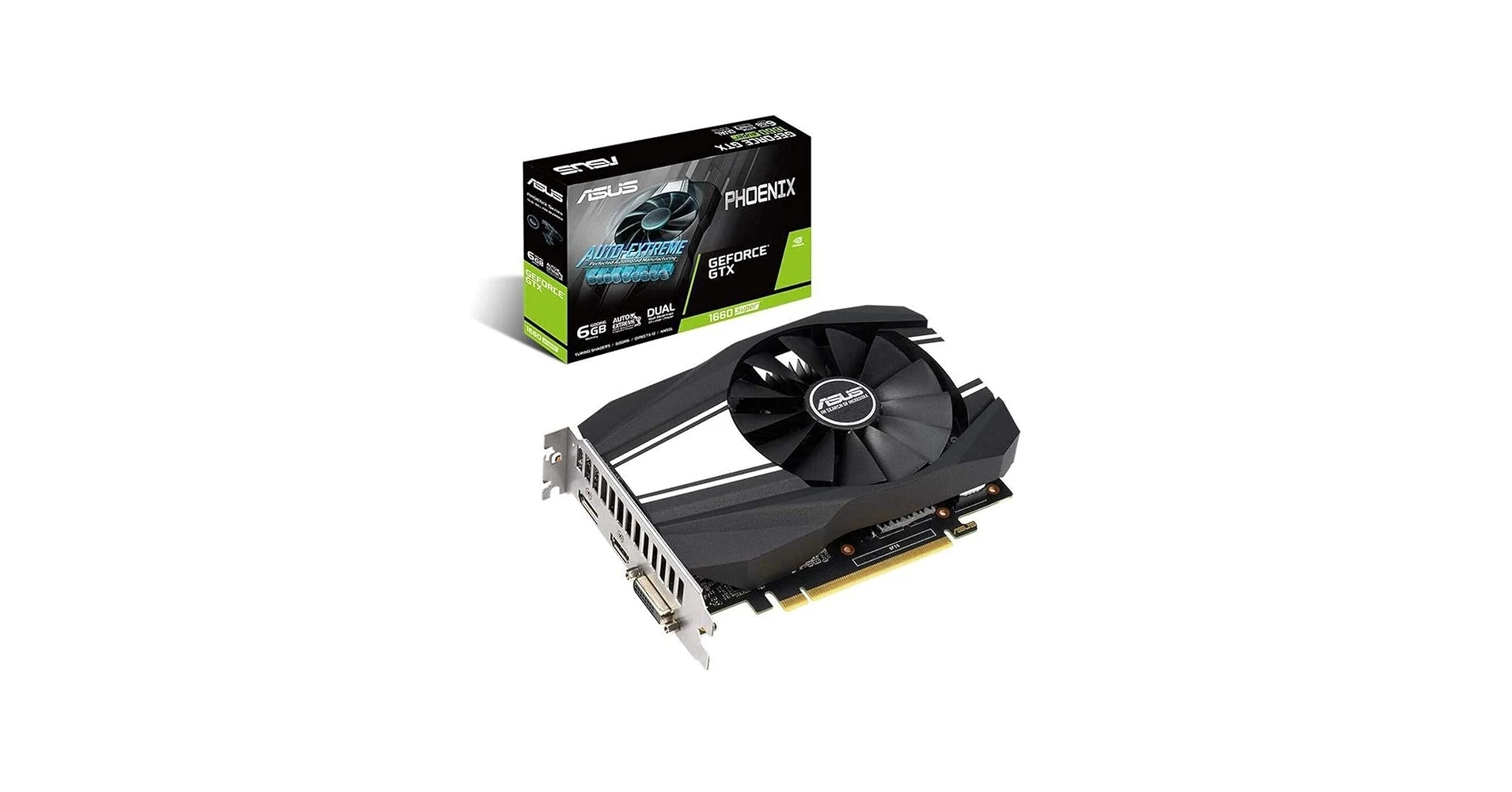 VGA ASUS Phoenix GeForce GTX 1660 Ti 6GB - GDDR6 - NEW
