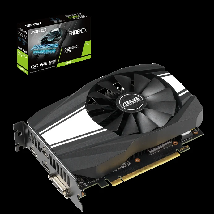 VGA ASUS Phoenix GeForce GTX 1660 Ti OC Edition 6GB - GDDR6 - NEW