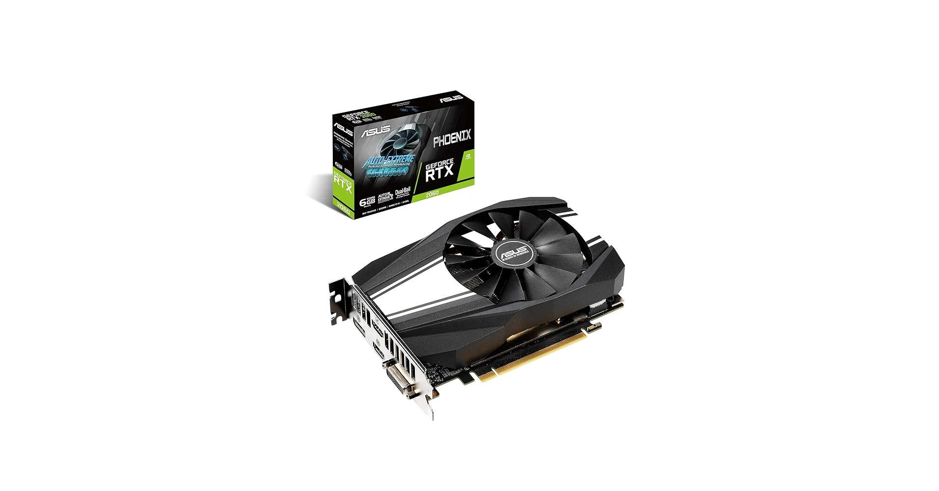 VGA ASUS Phoenix GeForce RTX 2060 6GB - GDDR6 - NEW