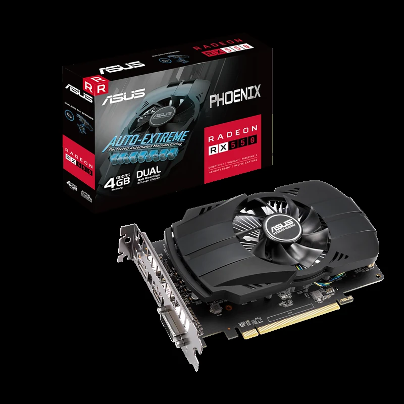 VGA ASUS Phoenix Radeon RX 5500 XT 4GB - GDDR6 - NEW