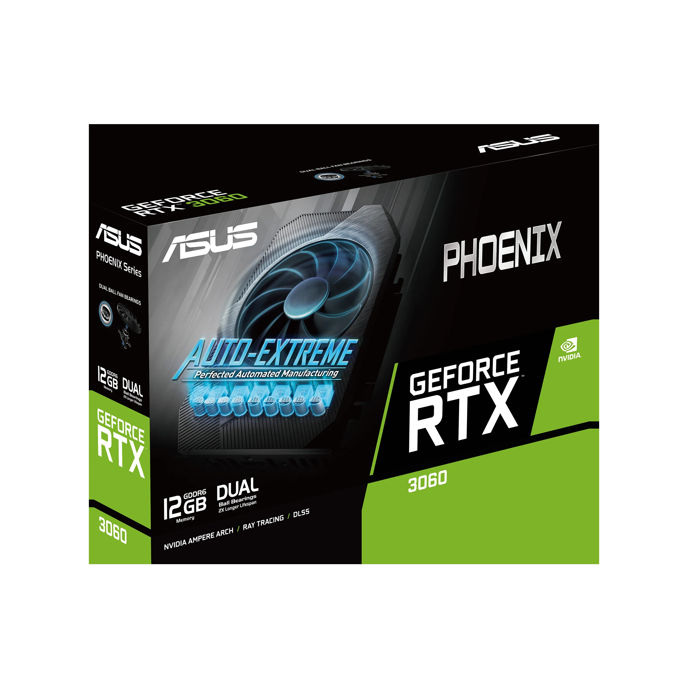VGA ASUS Phoenix RTX 3060 V2 12GB - GDDR6 - NEW