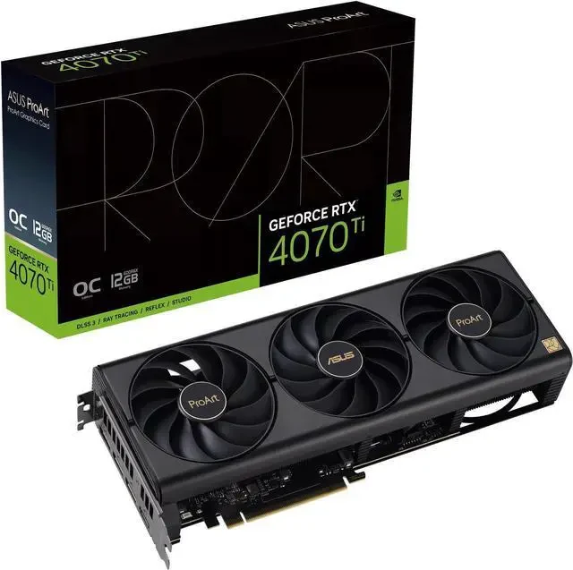 VGA ASUS ProArt GeForce RTX 4070 Ti OC Edition 12GB - GDDR6X - NEW
