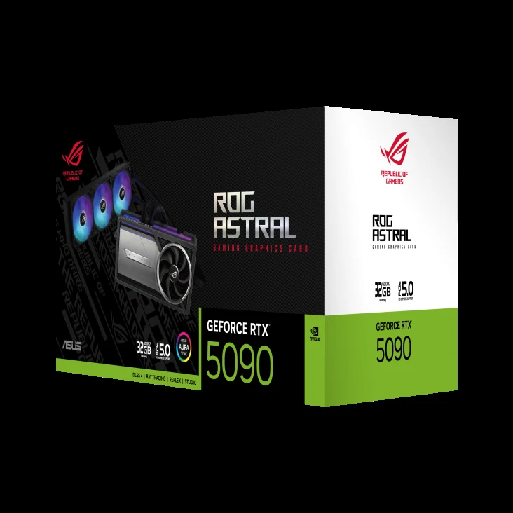 VGA ASUS ROG Astral LC GeForce RTX 5090 32GB - GDDR7 - NEW