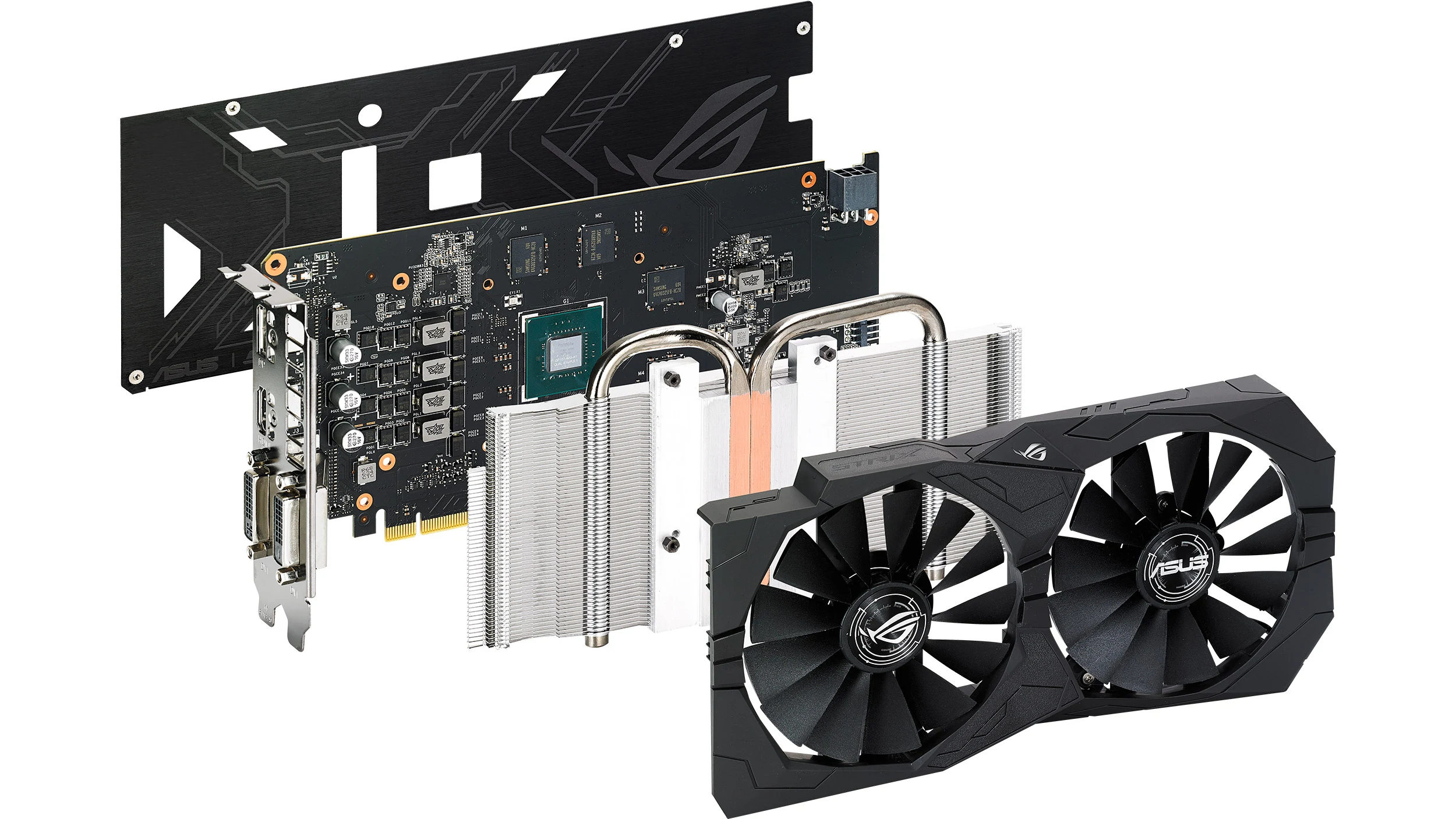 VGA ASUS ROG Strix GeForce GTX 1050 Gaming Edition 2GB - GDDR5 - NEW