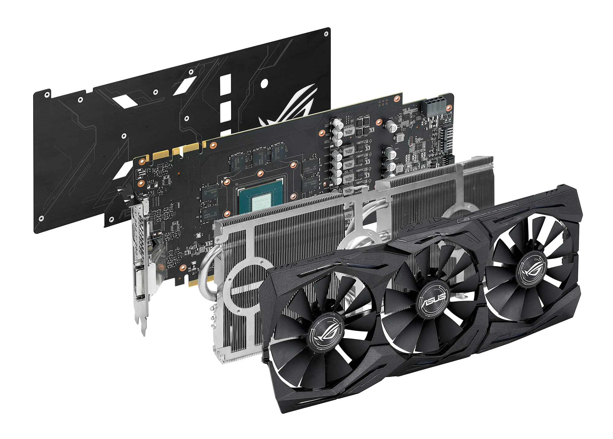 VGA ASUS ROG Strix GeForce GTX 1070 OC Edition 8GB - GDDR5 - NEW