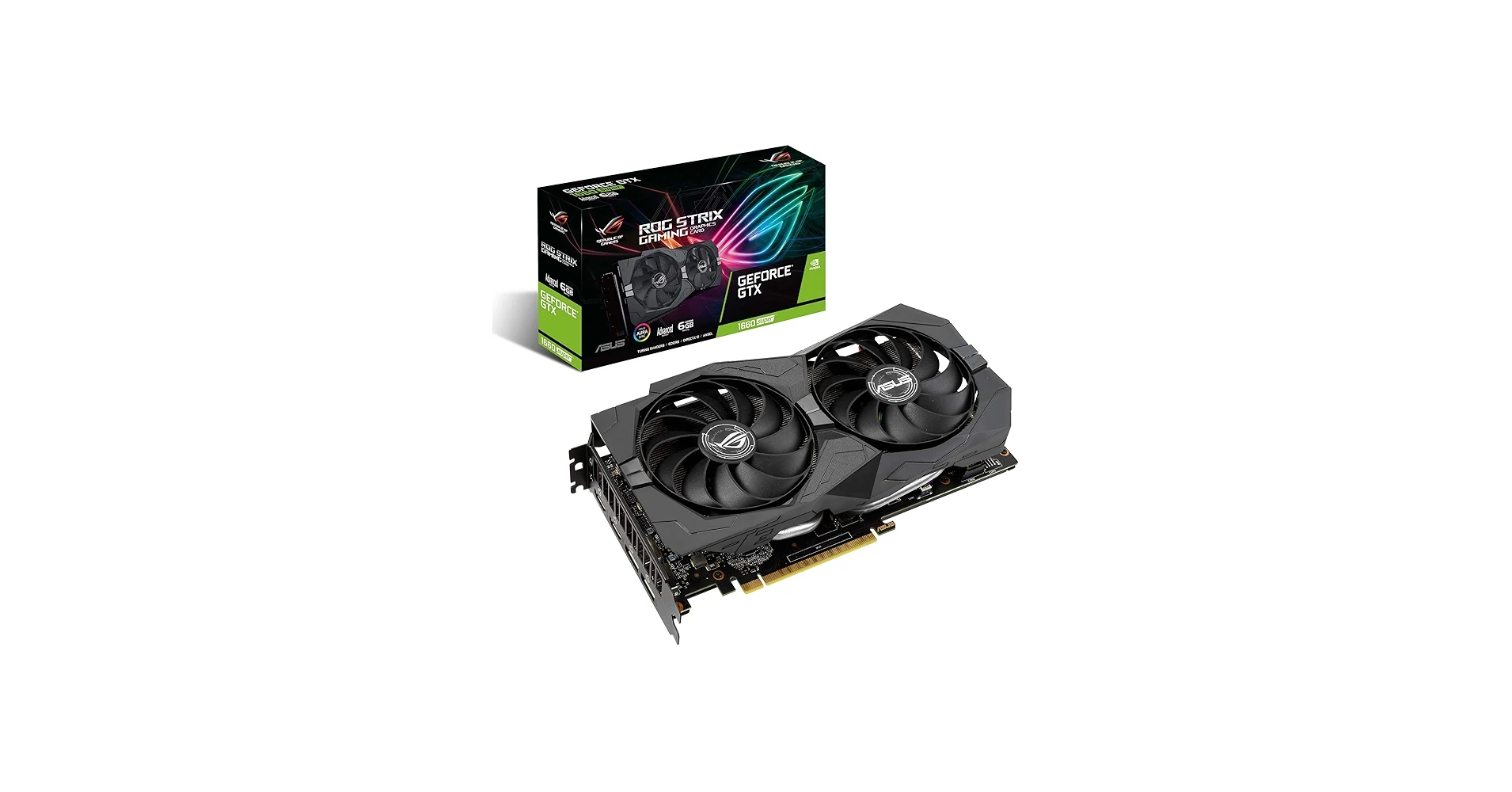 VGA ASUS ROG Strix GeForce GTX 1660 OC Edition 6GB - GDDR5 - NEW