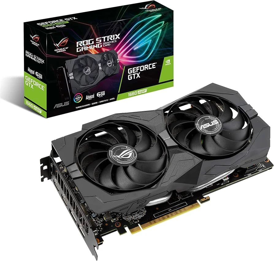 VGA ASUS ROG Strix GeForce GTX 1660 SUPER Advanced Edition 6GB - GDDR6 - NEW