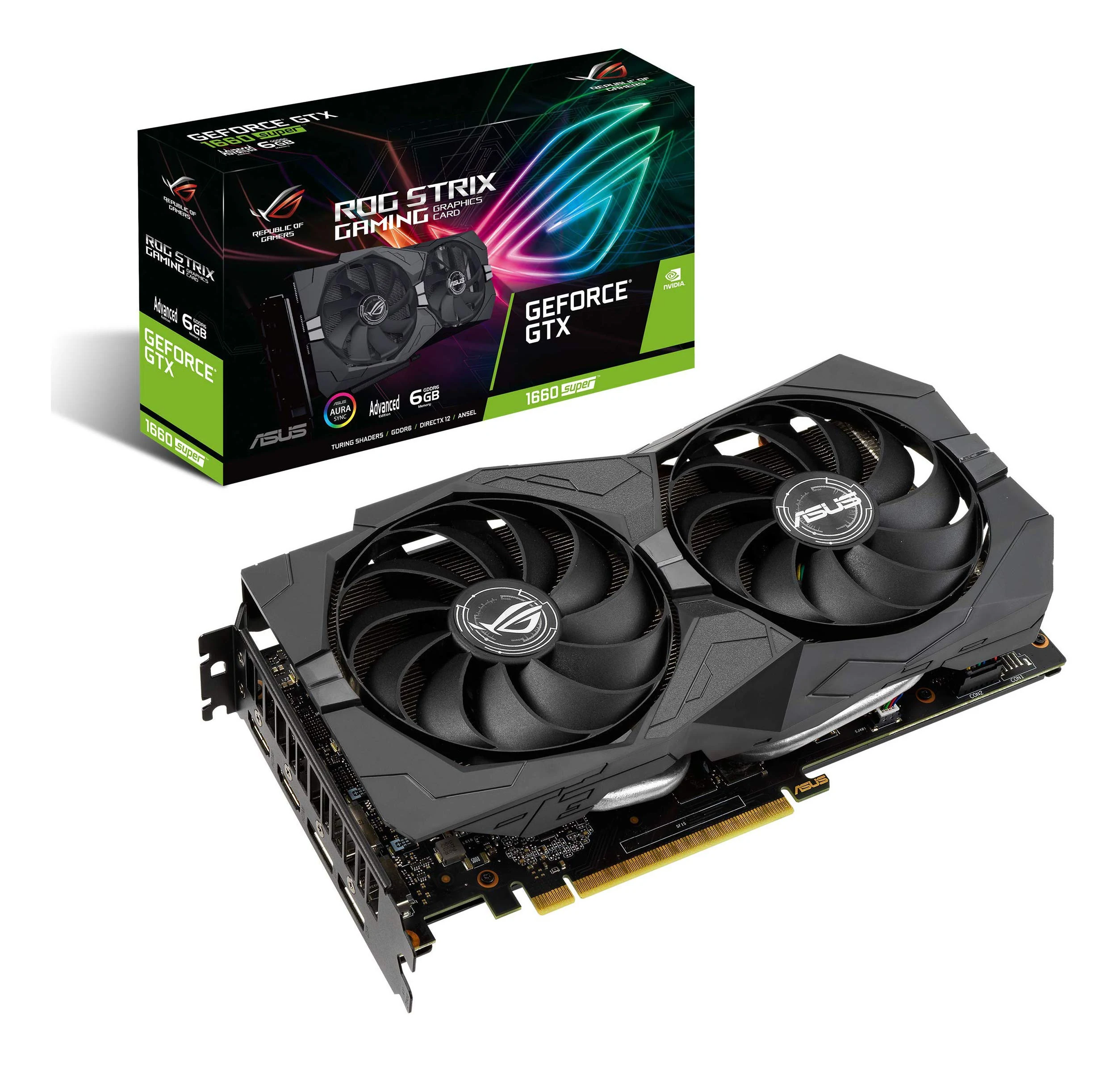 VGA ASUS ROG Strix GeForce GTX 1660 Ti Gaming Edition 6GB - GDDR6 - NEW