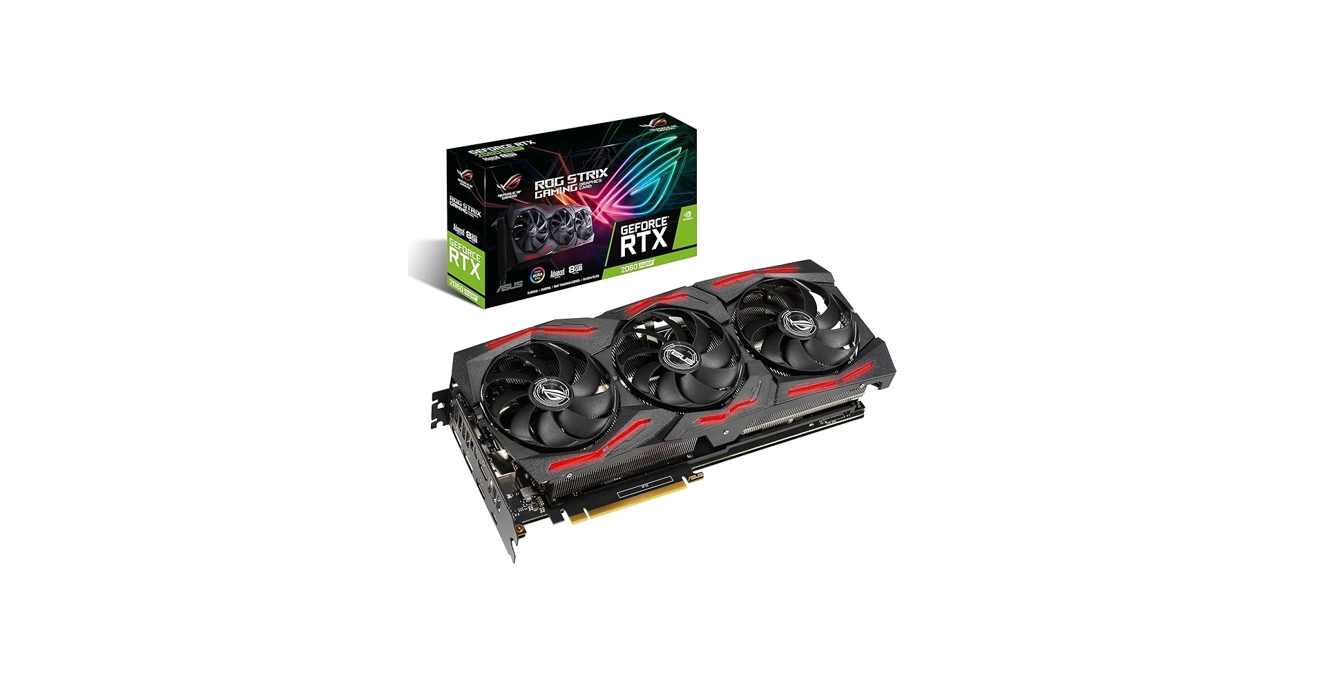 VGA ASUS ROG Strix GeForce RTX 2060 SUPER OC Edition 8GB - GDDR6 - NEW