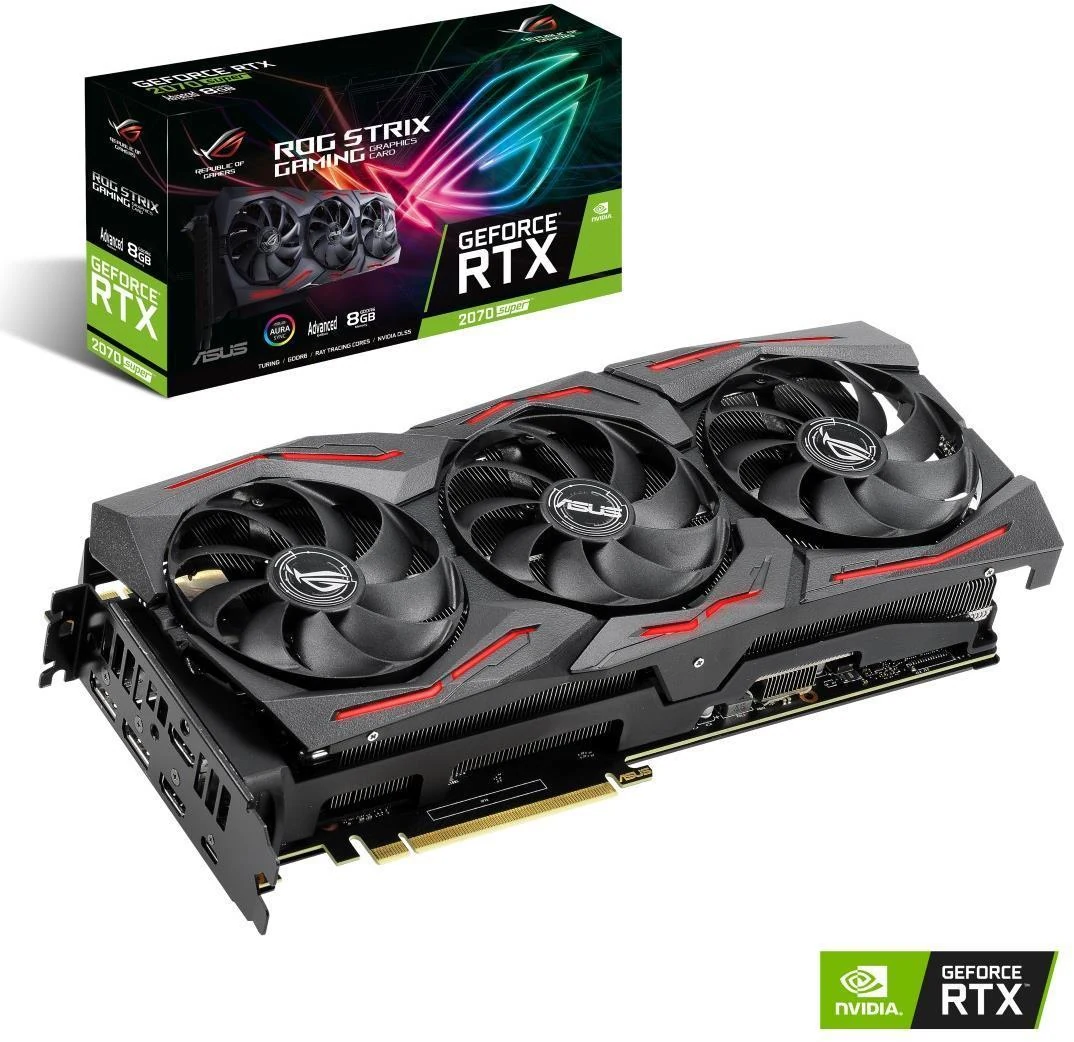 VGA ASUS ROG Strix GeForce RTX 2070 Advanced Edition 8GB - GDDR6 - NEW