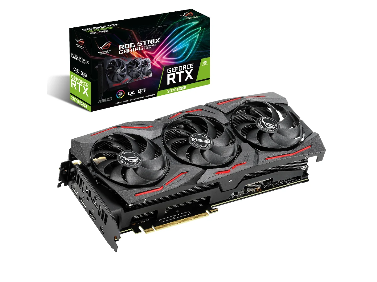 VGA ASUS ROG Strix GeForce RTX 2070 OC Edition 8GB - GDDR6 - NEW