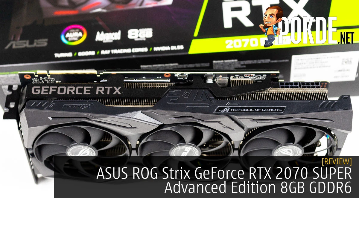 VGA ASUS ROG Strix GeForce RTX 2070 SUPER Advanced Edition 8GB - GDDR6 - NEW