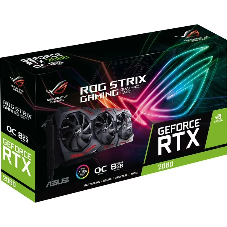 VGA ASUS ROG Strix GeForce RTX 2080 OC Edition 8GB - GDDR6 - NEW