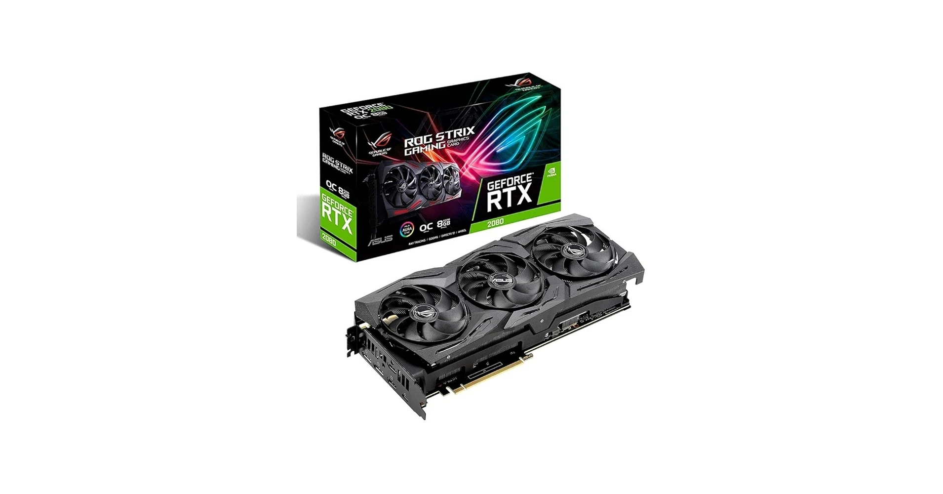 VGA ASUS ROG Strix GeForce RTX 2080 SUPER OC Edition 8GB - GDDR6 - NEW