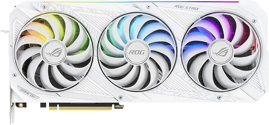 VGA ASUS ROG Strix GeForce RTX 3070 White V2 OC Edition 8GB - GDDR6 - NEW