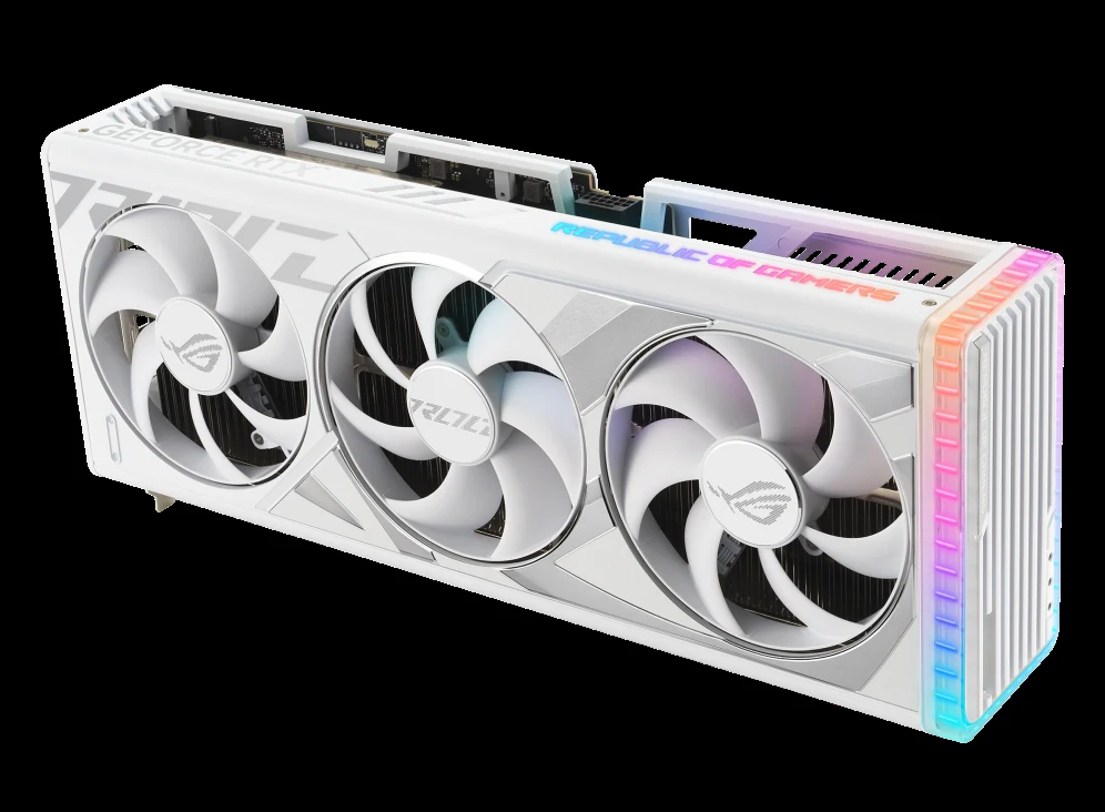 VGA ASUS ROG Strix GeForce RTX 4080 White OC Edition 16GB - GDDR6X - NEW