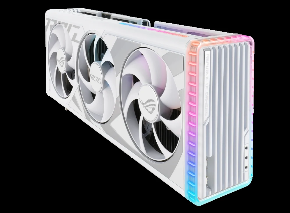 VGA ASUS ROG Strix GeForce RTX 4090 White Edition 24GB - GDDR6X - NEW