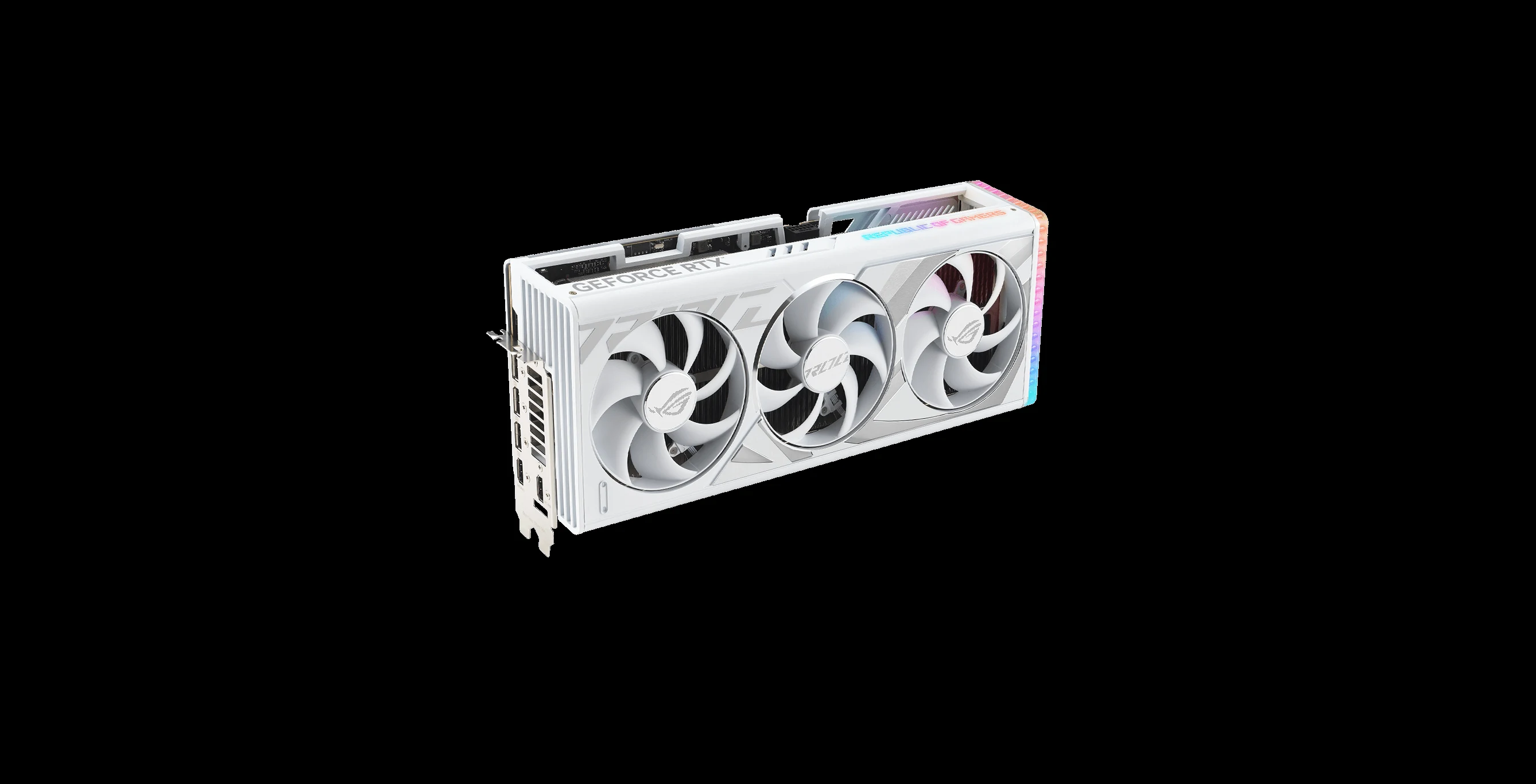 VGA ASUS ROG Strix GeForce RTX 4090 White OC Edition 24GB - GDDR6X - NEW