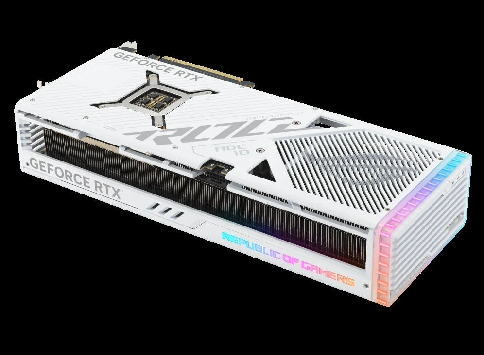 VGA ASUS ROG Strix GeForce RTX 4090 White OC Edition 24GB - GDDR6X - NEW