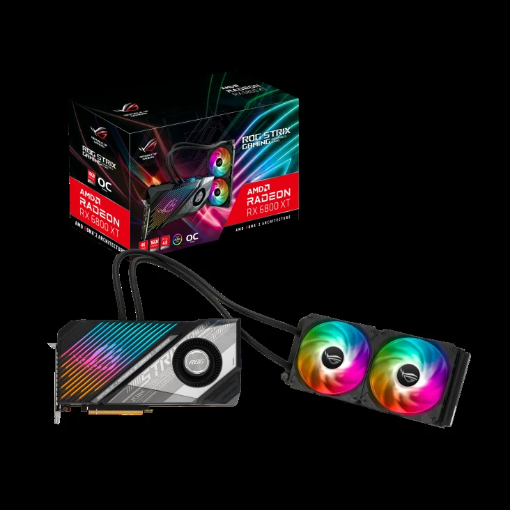 VGA ASUS ROG Strix LC Radeon RX 6800 XT OC Edition 16GB - GDDR6 - NEW