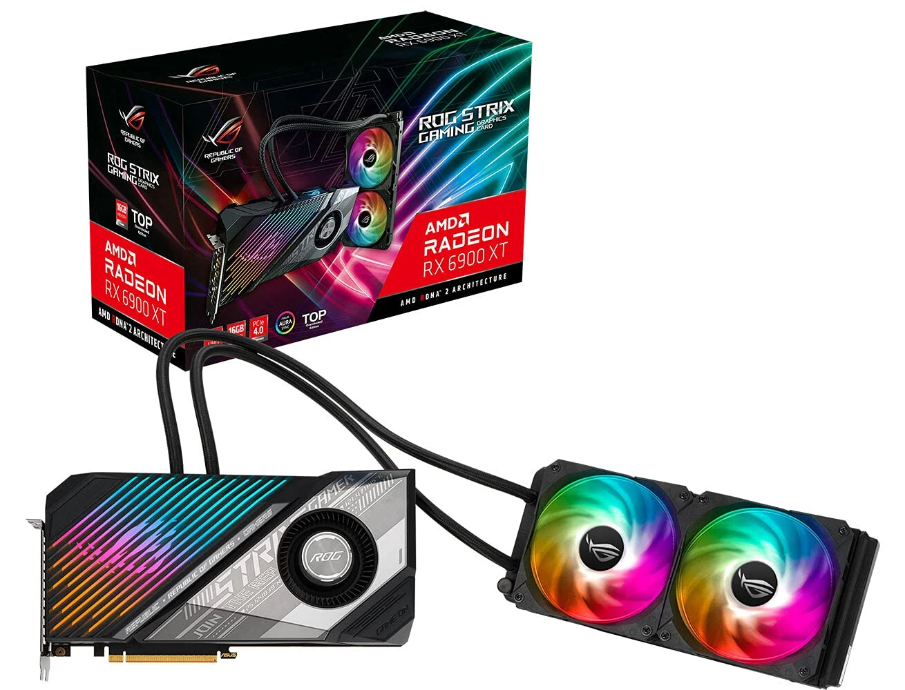 VGA ASUS ROG Strix LC Radeon RX 6900 XT OC Edition 16GB - GDDR6 - NEW