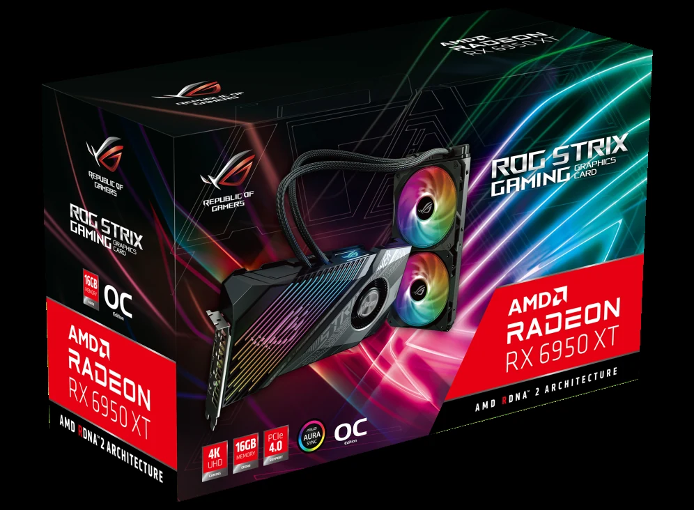 VGA ASUS ROG Strix LC Radeon RX 6950 XT OC Edition 16GB - GDDR6 - NEW