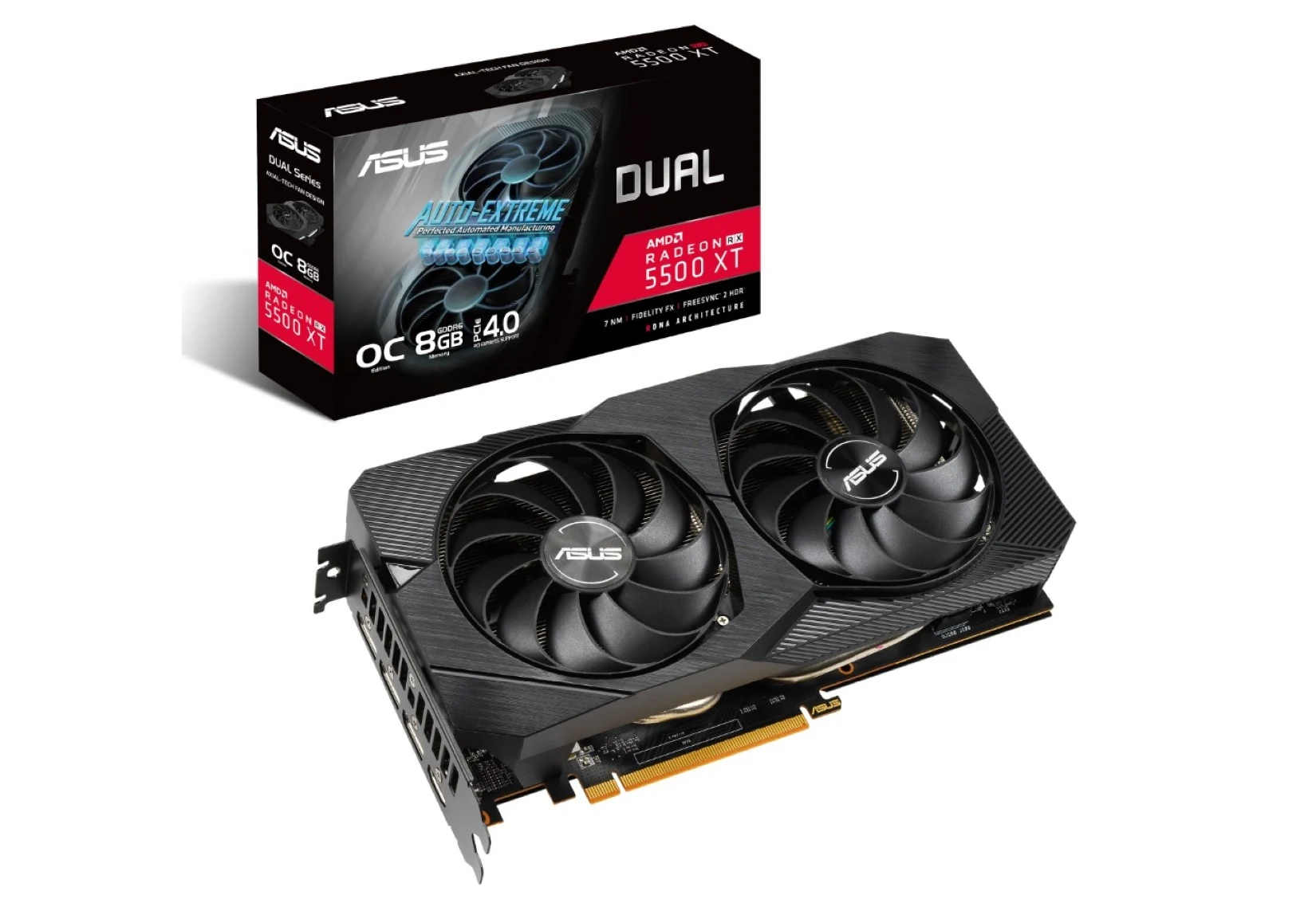VGA ASUS ROG Strix Radeon RX 5500 XT OC Edition 8GB - GDDR6 - NEW