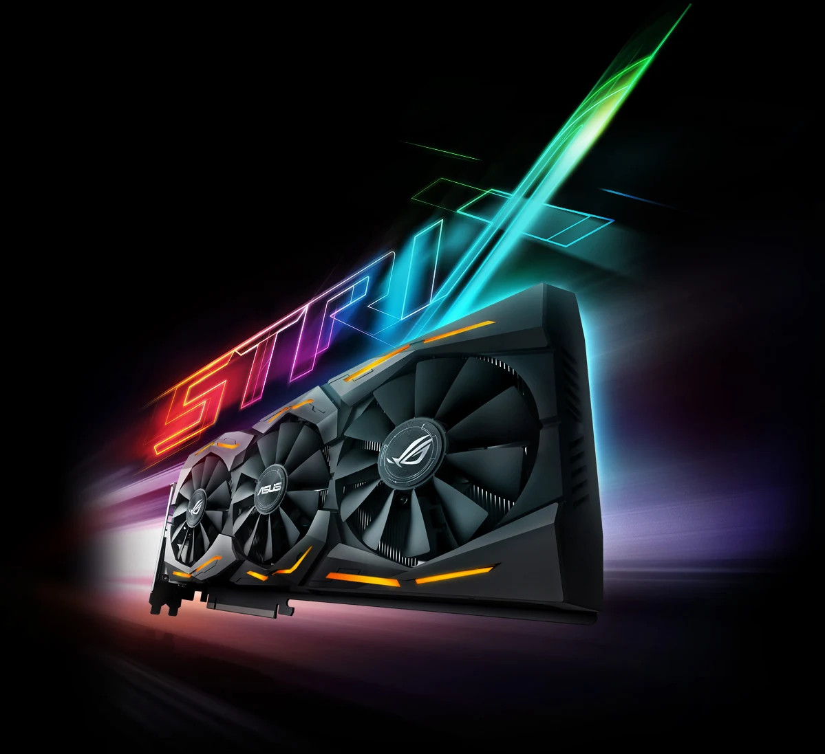 VGA ASUS ROG Strix Radeon RX 590 OC Edition 8GB - GDDR5 - NEW