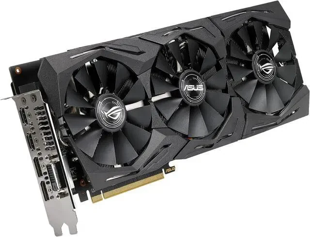 VGA ASUS ROG Strix Radeon RX 590 OC Edition 8GB - GDDR5 - NEW