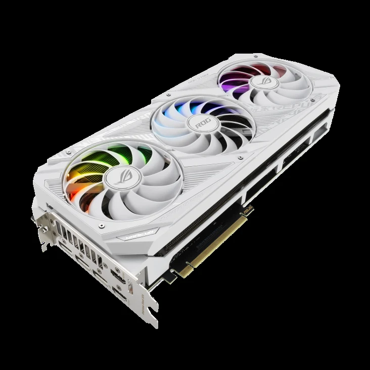 VGA ASUS ROG STRIX RTX 3080 White OC Edition 10GB - GDDR6X - NEW