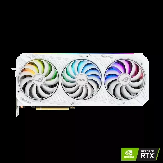 VGA ASUS ROG STRIX RTX 3080 White V2 OC Edition 10GB - GDDR6X - NEW